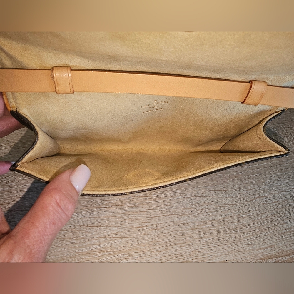 Authentic LOUIS VUITTON Pochette Twin PM Belt Waist Bum Bag - Picture 10 of 13